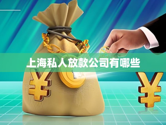 上海私人放款公司有哪些